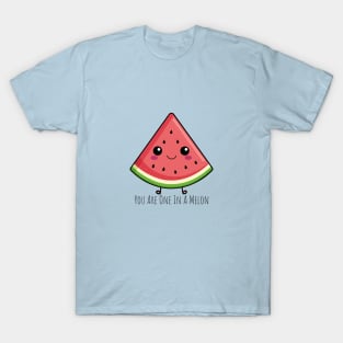 You Are One In A Melon: Sweet Watermelon Pun Apparel | PunnyHouse T-Shirt